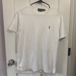 Polo Ralph Lauren custom slim fit size Medium nwot white classic T-shirt